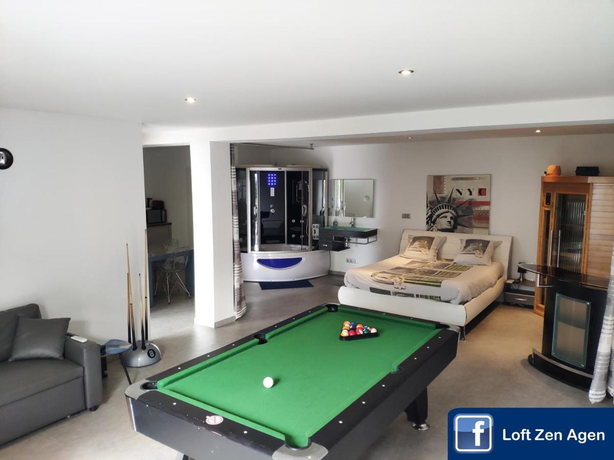 Loft Zen Spa Balneo Parking Gratuit Sauna Hammam Billard Αζάν Εξωτερικό φωτογραφία